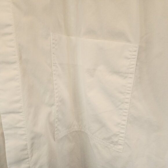 Yohji Yamamoto Takeshi Kosaka By Y's Pink Label White Shirt Removable Slv Sz 2 - Picture 12 of 16